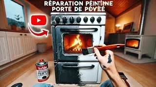 Miniature : Rénover une porte de poêle