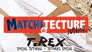 Miniature : MATCHITECTURE JUNIOR - T-REX TUTO
