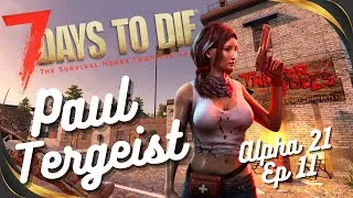 Miniature : EP 11  Paul Tergeist  Esprit Frappeur : quetes drops et baston ( 7 DAYS TO DIE  Let s Play FR A21 )