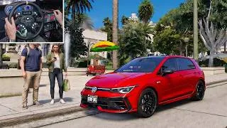Miniature : 🚘 GTA 5 - CONDUCTEUR UBER EN VOLKSWAGEN GOLF R 2025 !