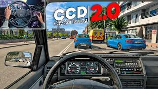 Miniature : 🚘 DÉCOUVERTE DE CITY CAR DRIVING 2.0 (Gameplay FR)