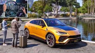 Miniature : 🚘 GTA 5 - CONDUCTEUR UBER EN LAMBORGHINI URUS 2025 !
