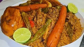 Miniature : Thiép pouth path / Riz viande aux Tomates Recette facile et delicieuse