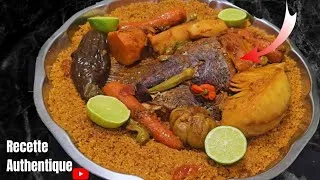 Miniature : La Meilleure Recette du Thiéboudiène Sénégalais 🇸🇳 | Le Vrai Thiép Bou Diène au Poisson