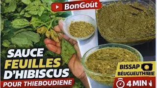 Miniature : SAUCE VERTE SÉNÉGALAISE (BISSAP / BEUGUEUTHIE) ! La Recette EXPRESS qui rend le Thieb INCROYABLE !