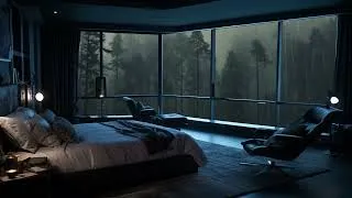 Miniature : Détendez-vous dans la chambre igloo avec pluie pour se détendre et se détendre | 3 heures de pluie