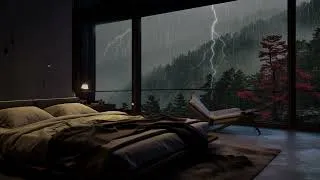 Miniature : Bruit de pluie sur la forêt | Passez un bon sommeil dans une ambiance chaleureuse