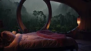 Miniature : Nuit pluvieuse et paisible sur Unique 🌧 Calmez votre esprit avec une pluie douillette pour dormir💤