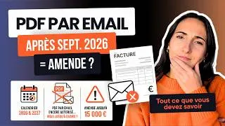 Miniature : Facturation électronique 2026 : Envoyer une facture PDF peut-il vous coûter 15 000 € ?