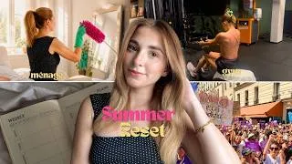 Miniature : Énorme SUMMER RESET (organisation, ménage, gym)