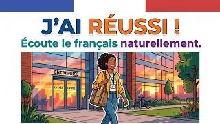 Miniature : Apprendre le français avec une histoire : Mon premier jour au travail | Français A2 B1