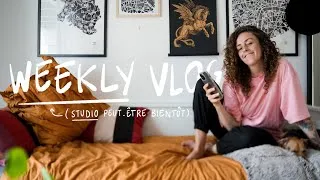 Miniature : WEEKLY VLOG | aménagement du studio, dessin, papotage
