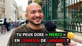 Miniature : Il dit "merci" en 13 langues… toi t’en connais combien ?