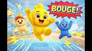 Miniature : Gym enfant 3-6 ans | 10 minutes de sport facile et fun avec les Camachoo ! MISSION NUAGE ☁️🌈