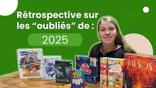 Miniature : Les jeux de société oubliés de 2025 – Découvertes chez Bonne Pioche Jeux !