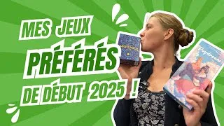 Miniature : 🎲 Top jeux de société 2025 | Mes favoris du moment !