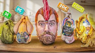 Miniature : J'ai acheté 5 qualités de poulet différents ! Mais Pourquoi ??