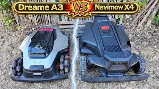 Miniature : Navimow X4 VS Dreame A3 : Quel est le Meilleur Robot Tondeuse ? Comparatif Complet
