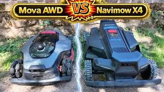 Miniature : Navimow X4 ou Mova Lidax Ultra AWD : Quel est le Meilleur Robot Tondeuse ? Comparatif Complet