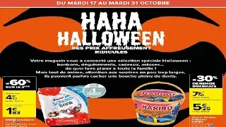 Miniature : Carrefour France Halloween des prix affreusement ridicules