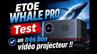 Miniature : Mon test de L'ETOE WHALE PRO - très bon vidéo projecteur