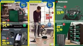 Miniature : Catalogue Lidl France : Parkside bricolage Home & Cuisine Du 7 août Au 11 août 2025 🔥