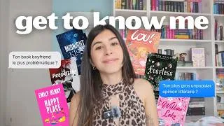 Miniature : GET TO KNOW ME (lecture, Bookli & beaucoup de blabla)