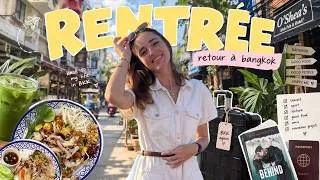 Miniature : Semaine de rentrée :  routine, livre, Bangkok...