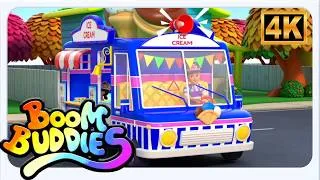Miniature : Les Roues du Camion de Glace 🍦🚚 | Boom Buddies Comptine Pour Enfants en Français
