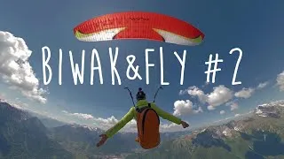 Miniature : XC PARAGLIDING first 100K over the ALPS! - BIWAK&FLY #2