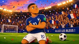 Miniature : 🇫🇷 Découvre la France avec Kylian Mbappé ⚽ | Pays d’Europe pour les enfants | Borakids