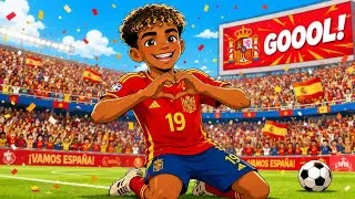 Miniature : Découvre l'Espagne avec Lamine Yamal ⚽ | Pays d'Europe pour les enfants | Borakids