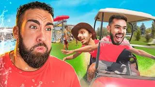 Miniature : On devient les PIRES ANIMATEURS du camping (pardon les enfants)