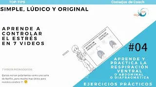 Miniature : La Respiración abdominal, ventral o diafragmática para reducir el estrés, el dolor o el insomnio.