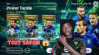 Miniature : 🔥 NOUVEAU PACK POWER TACKLE : CHIELLINI, BONUCCI & DE ROSSI — TOUT SAVOIR + ENTRAÎNEMENT ! 😱
