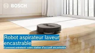 Miniature : Robot aspirateur laveur intégrable Bosch : entretenir votre station d'accueil | Bosch Home France