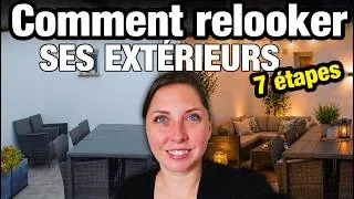 Miniature : Décoration jardin & extérieur - Comment relooker ses extérieurs? BALCON, TERRASSE [en 7 étapes ]