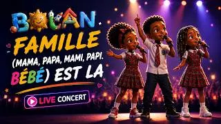 Miniature : FAMILLE(MAMA, PAPA, MAMI, PAPI. BÉBÉ) EST LA - BOUAN EN CONCERT LIVE