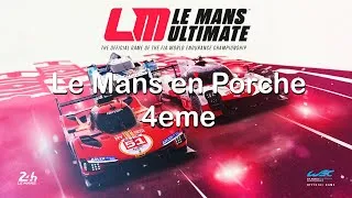 Miniature : 4eme, c'est bien quand même - Le Mans Ultimate - Circuit de la Sarthe - Or - Porche - [PC][FR]