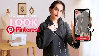 Miniature : Je couds mon LOOK Pinterest préféré ! Veste Festonnée + Patron