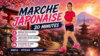 Miniature : Marche japonaise : la méthode qui booste votre cardio en seulement 20 minutes ! 🚶‍♀️🔥