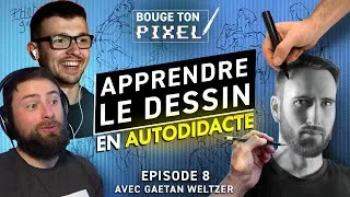 Miniature : Apprendre le dessin en autodidacte - Bouge Ton Pixel EP 08 - Gaétan Weltzer  Digital Painting School