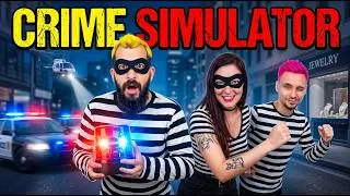 Miniature : Le pire braquage de l’histoire du jeu vidéo ? | Crime Simulator | Redif Live