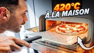 Miniature : Pizza maison : test du four à pizza Ooni Volt 2 avec pâte napolitaine et levain.