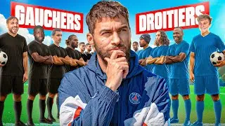 Miniature : 11 GAUCHERS vs 11 DROITIERS !  (J’organise un match pour savoir qui sont les plus fort au foot)