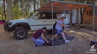 Miniature : Camping Hdj 80 auvent ARB 