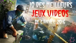 Miniature : 10 DES MEILLEURS JEUX VIDEOS DE 2016