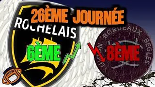 Miniature : LA ROCHELLE QUALIFIÉE, L'UBB ÉLIMINÉE ! - Analyse du Top 14 - 26ème journée