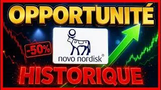 Miniature : 🔴 NOVO NORDISK : l'opportunité est HISTORIQUE après la chute !!