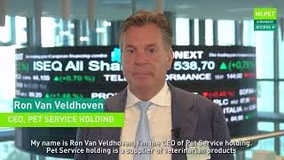 Miniature : Pet Service Holding s'introduit sur Euronext Access+ Paris.